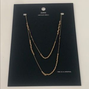 Zara Layered Necklace 🤎 NWT